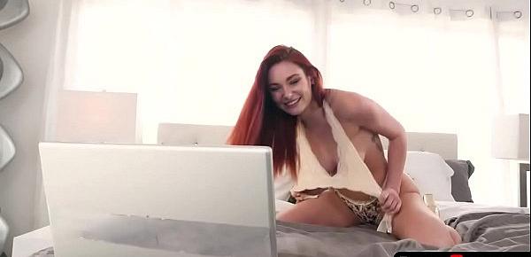  Step sister loves to do webcam shows, the young slut enjoys it a lot!